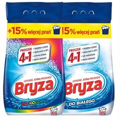 Bryza pesupulber 4in1, 13,65kg, 2tk hind ja info | Pesuvahendid | kaup24.ee