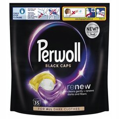 Perwoll Renew Caps Color 35 x 13,5 г + Perwoll Renew Black Caps Концентрированное моющее средство 472,5 г (35 стирок) цена и информация | Средства для стирки | kaup24.ee