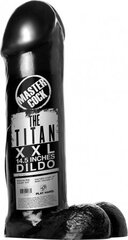 Dildo Xr Brands Titan Xxl, must hind ja info | Dildod | kaup24.ee