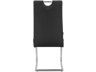 Комплект из 2-х стульев для столовой Loft24 Osaka, черный цена и информация | Стулья для кухни и столовой | kaup24.ee