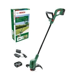 Аккумуляторный триммер Bosch Easy GrassCut 18 В, с аккумуляторами 2x 2 Ач цена и информация | Цепные пилы | kaup24.ee