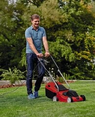 Einhell Electrical Lawnmower GC-EM 1032 (1000 Вт, рекомендуется для газонов до 300 м², 3-этажная регулировка высоты розничной торговли, складные рекомендации, 30 L-Grass-Box) цена и информация | Газонокосилки | kaup24.ee