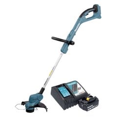 Makita DUR 193 RT1 akuniiduk 18 V 260 mm + 1x aku 5,0 Ah + laadija hind ja info | Murutrimmerid | kaup24.ee