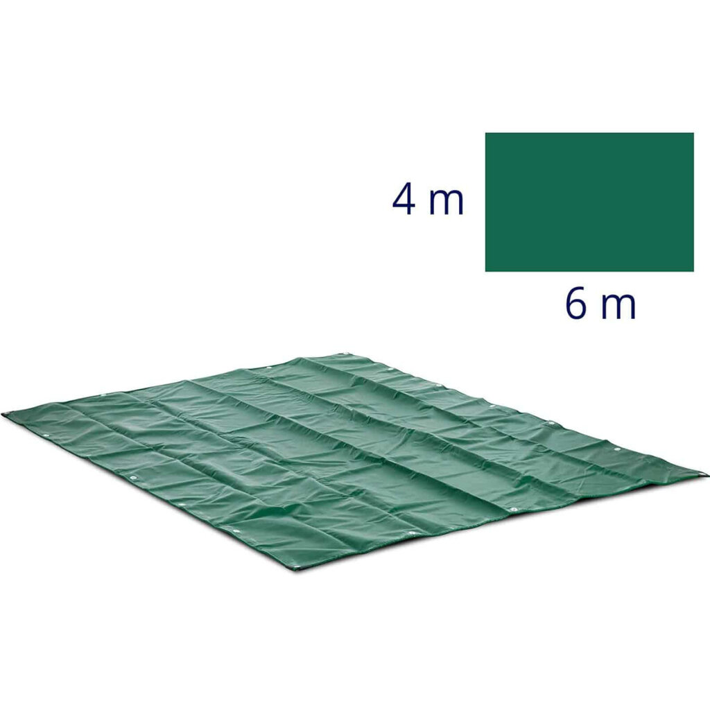 Presendist kaitsekate PVC aasadega 650 g/m2 600 x 400 cm цена и информация | Aiatööriistad | kaup24.ee