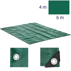 Presendist kaitsekate PVC aasadega 650 g/m2 600 x 400 cm hind ja info | Aiatööriistad | kaup24.ee