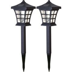 Solar Bollard 2 Pack Roma 477-37 цена и информация | Уличное освещение | kaup24.ee