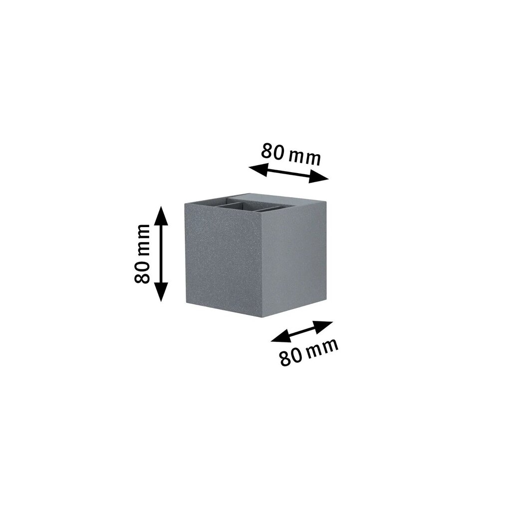 Paulmann Cybo seinavalgusti LED hind ja info | Aia- ja õuevalgustid | kaup24.ee