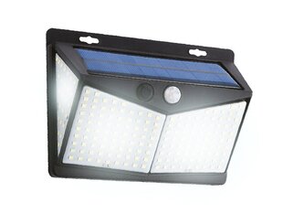 LTC Солнечный 40W 600lm 3D SMD LED IP65 Настенный светильник c PIR сэнсором встроенной солнечной панелю + аккумулятор цена и информация | Уличное освещение | kaup24.ee