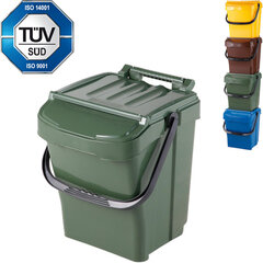 Prügi sorteerimiskast URBA PLUS 40L - roheline hind ja info | Kompostrid, prügikonteinerid | kaup24.ee