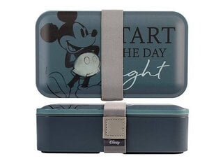 Lunchbox Bento box + söögiriistad Mickey Blogger 12m+ LULABI цена и информация | Посуда для хранения еды | kaup24.ee