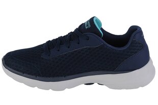 buty sneakers damskie Skechers Go Walk 6 - Iconic Vision 124514-NVTQ 59962-41 цена и информация | Спортивная обувь, кроссовки для женщин | kaup24.ee