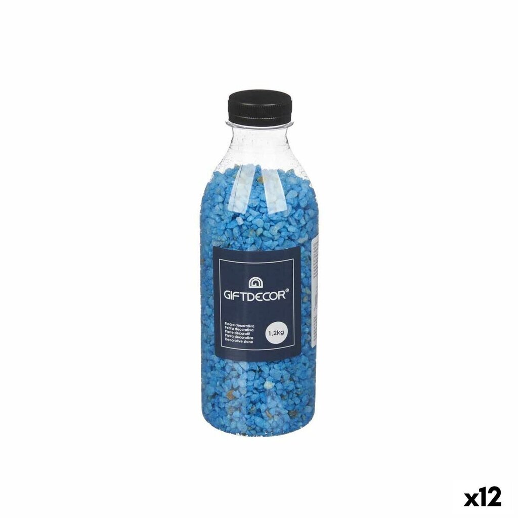 Dekoratiivkivid Marmor Sinine 1,2 kg (12 Ühikut) цена и информация | Multš, dekoratiivkillustik | kaup24.ee