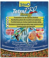 Täissööt mageveekaladele Tetra TetraPro Energy, 12 g hind ja info | Toit kaladele | kaup24.ee