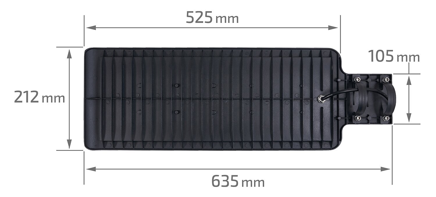 LED tänavalamp ECONOMY 200W IP65, neutraalne valge (5000K), 18000lm цена и информация | Aia- ja õuevalgustid | kaup24.ee