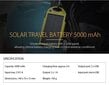 Akupank Forever STB-200 Solar Power Bank 5000 mAh hind ja info | Akupangad | kaup24.ee