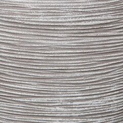 Capi vaas "Nature Rib" elegantne, madal, 46 x 58 cm elevandiluu värvi цена и информация | Вазоны | kaup24.ee
