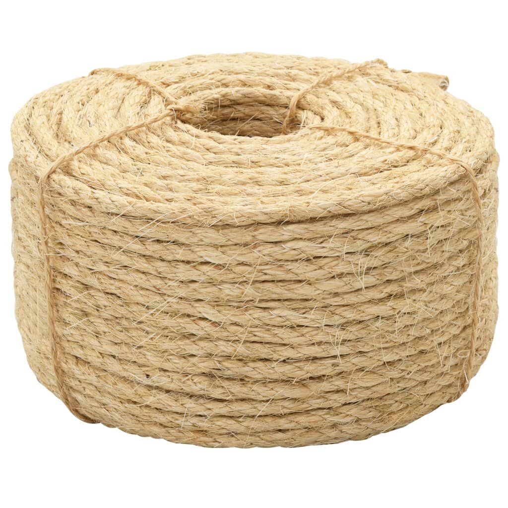 vidaXL köis 100% sisal 8 mm 250 m hind ja info | Aiatööriistad | kaup24.ee