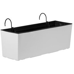 URBI CASE lillepott - valge DUC600W-S449 Prosperplast hind ja info | Dekoratiivsed lillepotid | kaup24.ee