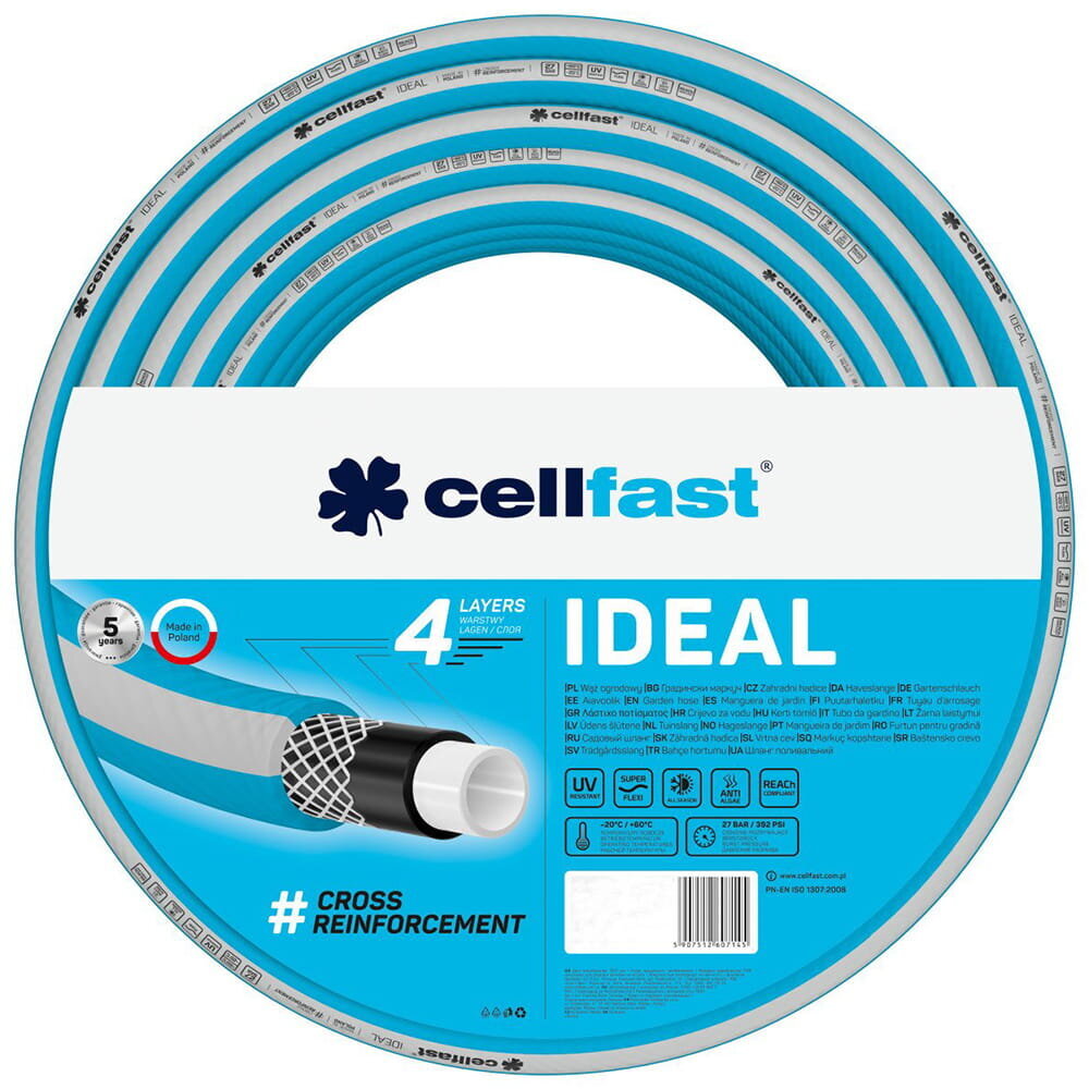 IDEAL 3/4" aiavoolik 30 m 10-261 CELLFAST цена и информация | Kastekannud, voolikud, niisutus | kaup24.ee