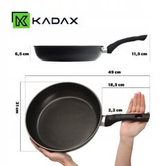 Pann 30 cm Praadimiseks induktsioongaas, mittenakkuv hind ja info | Pannid | kaup24.ee