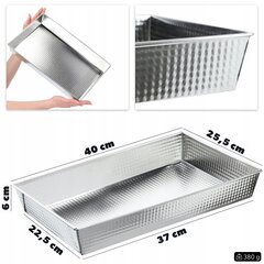 Консервированная форма для выпечки 40х25х6см цена и информация | Формы, посуда для выпечки | kaup24.ee