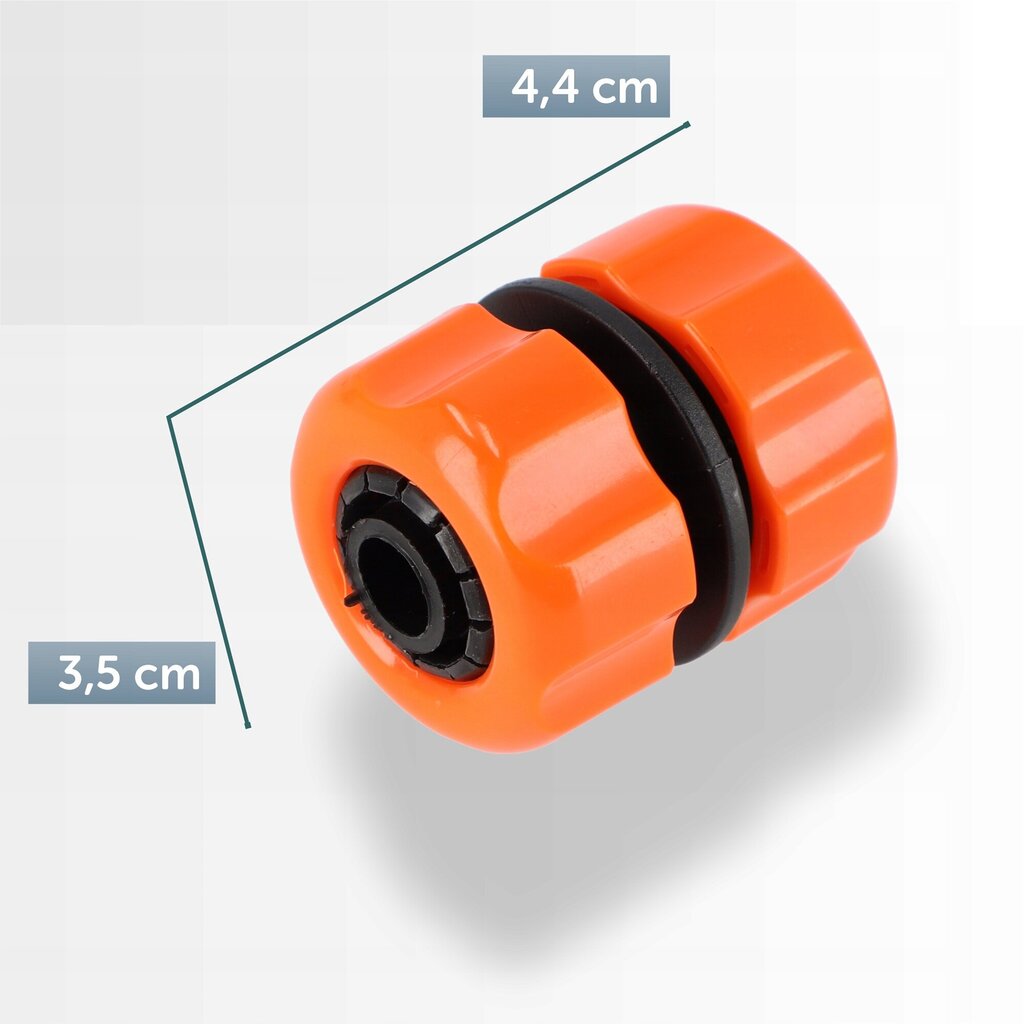 Aiavooliku parandaja 1/2" pistik hind ja info | Kastekannud, voolikud, niisutus | kaup24.ee