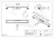 Duplex Next 2in1 lineaarne äravool 70 cm kahepoolne kroomitud цена и информация | Duširennid | kaup24.ee