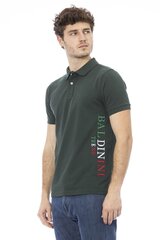 Baldinini Trend - MOD. 6PO_SONDRIO - Roheline MOD.6PO_SONDRIO_VerdeGreen-4XL hind ja info | Meeste T-särgid | kaup24.ee