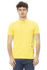 Baldinini Trend - MOD. 6PO_SONDRIO - Kollane MOD.6PO_SONDRIO_GialloYellow-4XL цена и информация | Мужские футболки | kaup24.ee