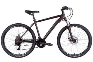 Jalgratas MTB Discovery Bastion Disc 26", pruun цена и информация | Велосипеды | kaup24.ee