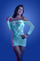 Сексуальное платье Glow Fantasy Lingerie Ascension, белое/синее цена и информация | Сексуальное женское белье | kaup24.ee