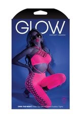 Эротический костюм Glow Fantasy Lingerie Own the Night, розовый цена и информация | Сексуальное женское белье | kaup24.ee