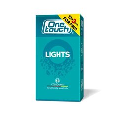 Kondoomid ONE TOUCH Lights 12+3 tk. цена и информация | Презервативы | kaup24.ee