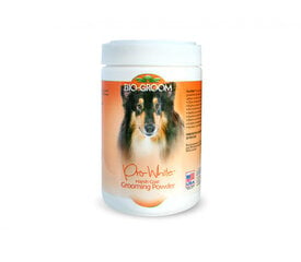 Bio-Groom Pudra Pro White Harsh pulber kareda karva jaoks, 226 g hind ja info | Karvahooldustooted loomadele | kaup24.ee