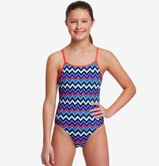 Купальник для девочек Funkita Nautical Mil, разноцветный цена и информация | Купальники для девочек | kaup24.ee