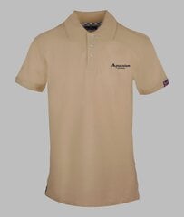 Aquascutum - P01423 - Pruun P01423_12-XXL цена и информация | Мужские футболки | kaup24.ee