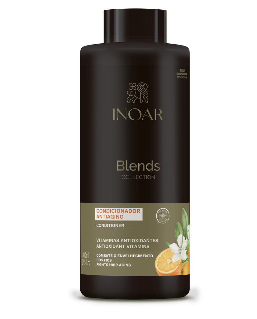 Juuksepalsam C-vitamiiniga INOAR Blends Conditioner 800 ml hind ja info | Juuksepalsamid | kaup24.ee