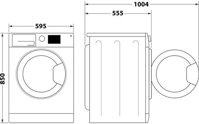 Indesit BDE86436WSVEE цена и информация | Pesumasinad | kaup24.ee