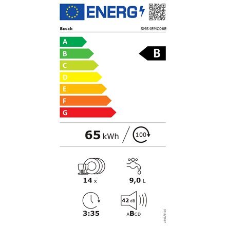 Bosch SMS4EMC06E hind ja info | Nõudepesumasinad | kaup24.ee