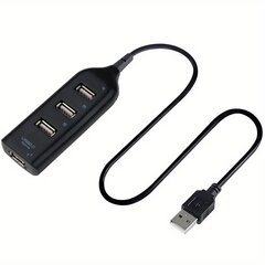 Быстрый USB-концентратор Deal, 4 слота цена и информация | Адаптеры и USB-hub | kaup24.ee