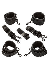 Jalgade ja käte rihmad Nocturnal Bed Restraints, mustad hind ja info | BDSM ja fetish | kaup24.ee