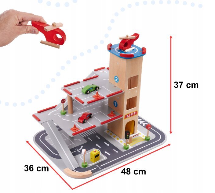 Parkimismaja puidust hind ja info | Poiste mänguasjad | kaup24.ee