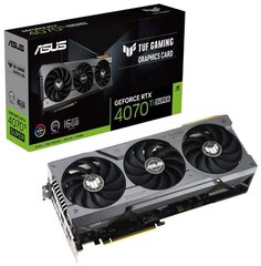 VGA Asus GeForce RTX 4070 Ti Super, 16GB, GDDR6X, 256bit цена и информация | Видеокарты | kaup24.ee