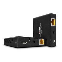 50m Cat.6 HDMI 4K60 & IR Extender with PoC & Loop Out Lindy 38205 цена и информация | Адаптеры и USB-hub | kaup24.ee