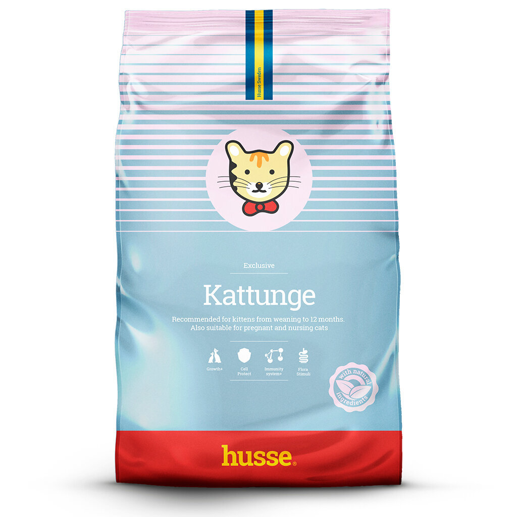 Husse Exclusive Kattunge toit kassipoegadele, 7 kg hind ja info | Kuivtoit kassidele | kaup24.ee