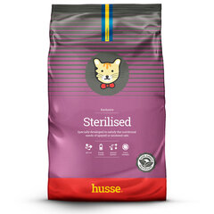 Husse Exclusive Sterilised kassitoit, 2 kg hind ja info | Kuivtoit kassidele | kaup24.ee