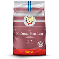 Husse Kroketter Kyckling kassitoit, 2 kg hind ja info | Kuivtoit kassidele | kaup24.ee