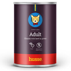 Husse консервы Adult Beef для кошек, 415 г цена и информация | Кошачьи консервы | kaup24.ee