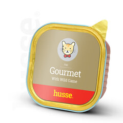 Husse Gourmet kasside pasteet loomalihaga, 100 g hind ja info | Konservid kassidele | kaup24.ee