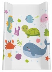 Макетная доска Bobasa Water Animals, 47 x 70 см цена и информация | Пеленальные доски и пеленки | kaup24.ee